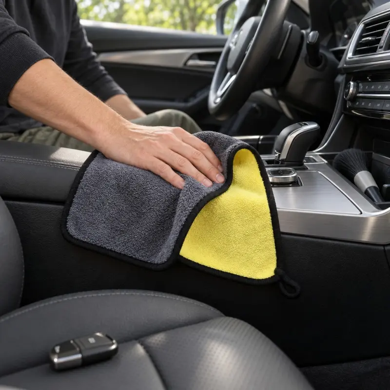 Ścierka z mikrofibry Koko CAR 30 × 40 cm do samochodu dwustronna