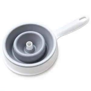 Lejek składany Bee Home AK 701 z uchwytem biało-szary 12,5 cm