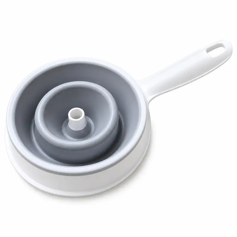 Lejek składany Bee Home AK 701 z uchwytem biało-szary 12,5 cm