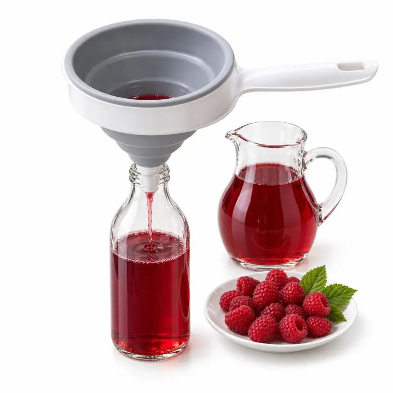 Lejek składany Bee Home AK 701 z uchwytem biało-szary 12,5 cm