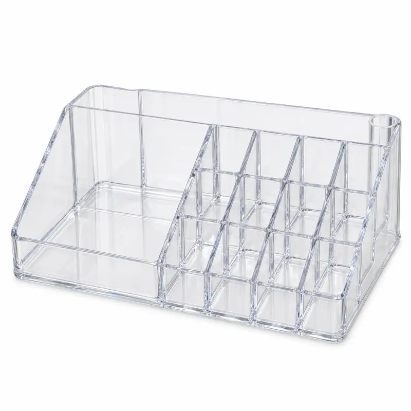 Organizer na kosmetyki Bee Home AK 610 transparentny z przegródkami