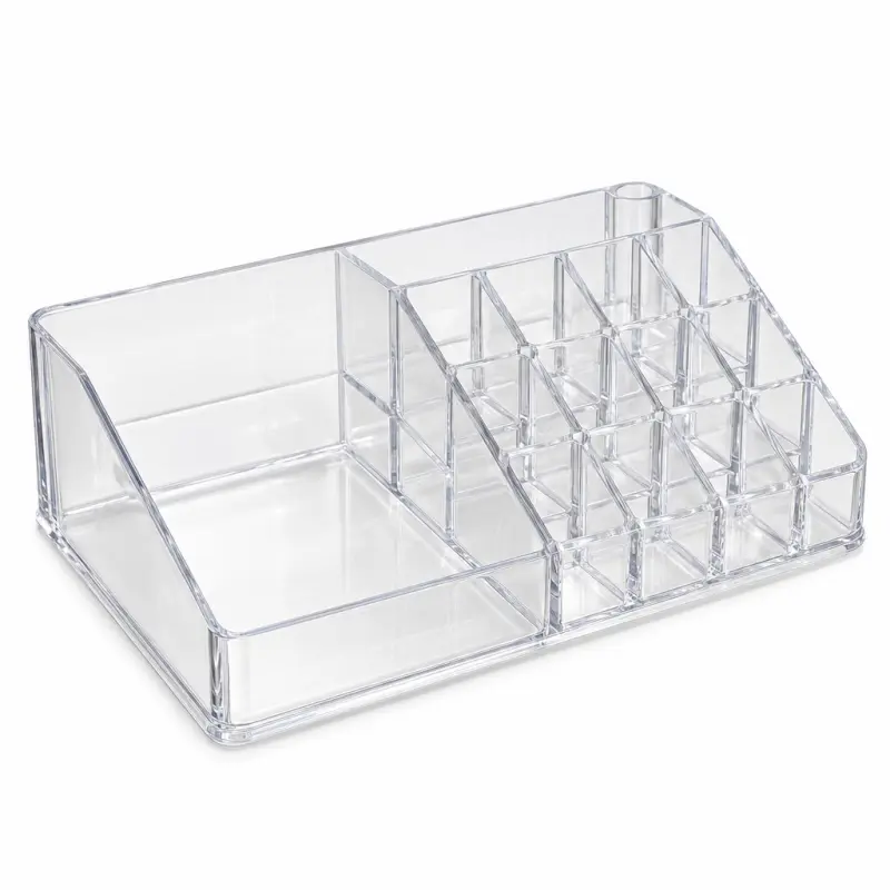 Organizer na kosmetyki Bee Home AK 610 transparentny z przegródkami