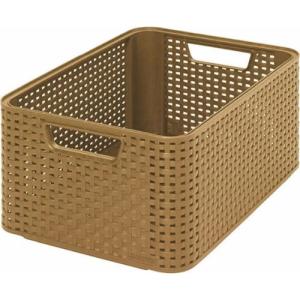 Koszyk rattan 18L style M 38,6 cm brązowy 5050