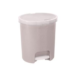 Kosz na śmieci z pedałem 25L Beżowy 6184
