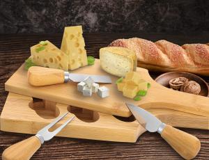 Deska do serwowania serów z kompletem noży 30 cm