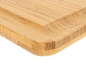 Deska do serwowania serów z nożami 33 cm bambusowa