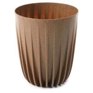 Doniczka mira 19 cm ECO wood brązowa
