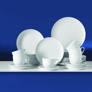 Komplet obiadowo kawowy 6/30 Daisy Ivory 1803