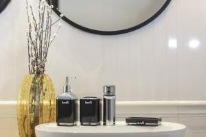 Zestaw akcesoriów łazienkowych 3 cz. OCEANO czarny