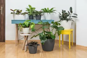 Doniczka osłonka 14 cm Magnolia Jersey biała 57313